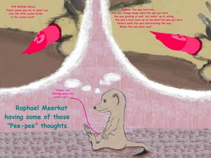 Raphael Meerkat's Penis - How He Perceives it  by moyomongoose