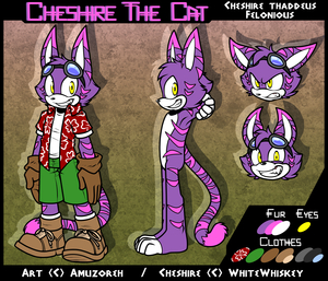 Cheshire Thaddeus Felonious by WhiteWhiskey