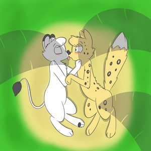 Super cute art from Pancak3 by NationaLion