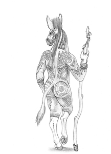 Nomad Donkey by Orobas