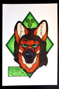 GreenDiamondRex by RedRockRex