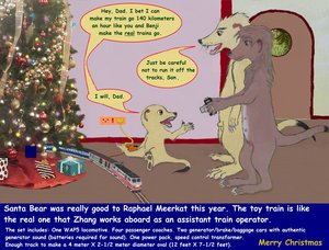 Christmas With the Meerkats by moyomongoose