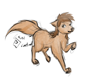 [Sketch] Florance Feral by SoulCentinel