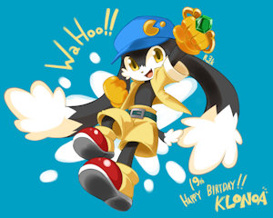 KLONOA - 19th Anniversary illust. by AnRock3