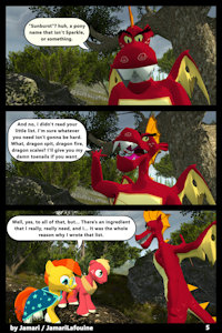 [COMIC] My Little Pony - Draconic Potion 5/22 by Jamari