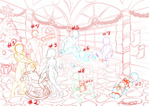 Zooshi XXXmas Auction -Santa's Workshop- by zooshi
