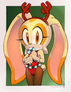 Happy Holidays Cream by Blueafternoon