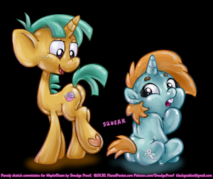 Squeaky butt stuff. by SmudgeProof