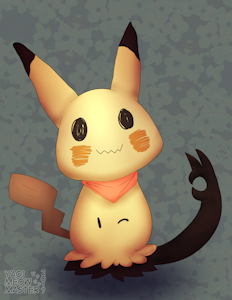 [COMMISSION] Mimikyu by Beebz