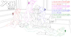 YCH COLLAB AUCTION LOLI BATH HOUSE ORGY CLOSED by cesar23