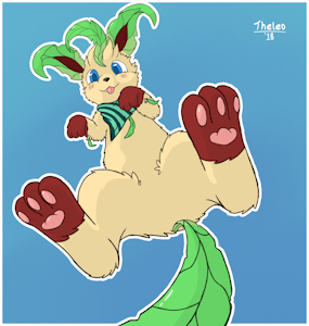 Nas160 Leafeon [Gift] (SFW) by weblurejoltik