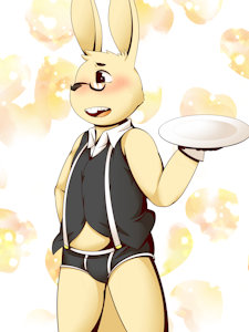 Twitter Kemoshota Waiter Meme + by NaughtyBox