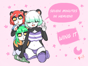 Seven minutes in heaven! by VermelhaTan