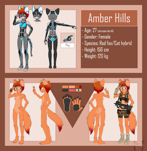 OC: Amber Hills by MickeyCardinal