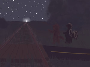 Halloween 2018 - The Ghost Train by moyomongoose