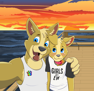 Two Doggo Brothers by HalcyonWinter