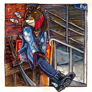 Waiting For The Catbus by budgiebin