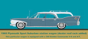 1960 Plymouth Fury Station Wagon by moyomongoose