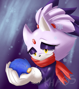 Blaze N’ Blue by Khaotic7Palette