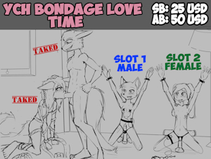 YCH BONDAGE LOVE TIME by cesar23