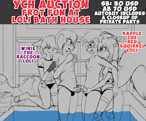 YCH AUCTION FROT FUN AT LOLI BATH HOUSE by cesar23