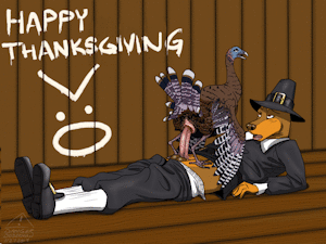 Turkey Stuffin: GIF >:O by DangerDoberman