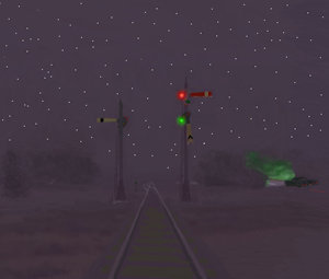 Tracks All Clear Ahead by moyomongoose