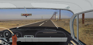 Younger Ferret Brother Borrowing the Car by moyomongoose