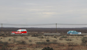 Meeting an Ambulance by moyomongoose