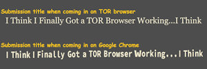I Think I Finally Got a TOR Browser Working...I Think [Page 4] by moyomongoose
