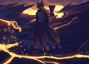 Veil on his homeworld, Vale. by GenesisWilde