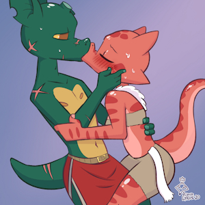 Caesin and Kira: The Acceptance to be Mates by PrinceLykos