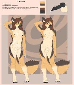 Charlie ref by Charliepetpup