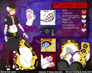 Rowan Ref Sheet by RowanZero