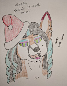 Neela, Santa's Hypnoed Helper by Darmalus