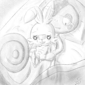 Scorbunny x Drizzile by SSam