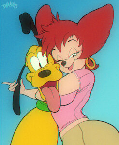 Peg & Pluto by Diraulus