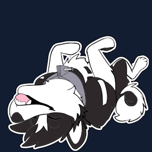 [Animated] The Curl: Tired Doggo by CrazySnep