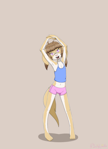 Milky Pose by MozzlynArts
