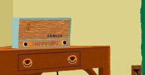 Close-up of Radio and Fan by moyomongoose