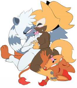 Threesome Night Part 2 by Zeromegas