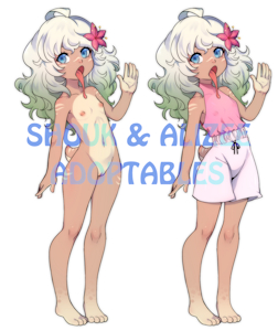[Closed] Frog Adoptable Auction 2022 #1 - Alizee & Shouk's Collab by Shouk
