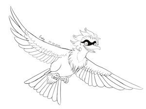 Pluvian flying by Cephalofille