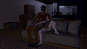 Movie Night with Daddy by Saglinger