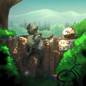 No Swimming by DakkaWoof