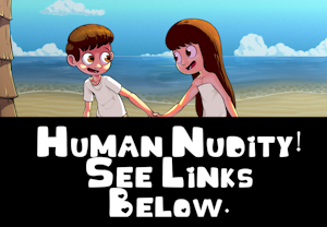 Patrick and Patricia on the beach by ManOfStories