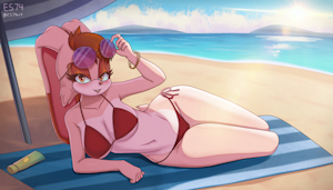 Beach Bun - Bikini by es74