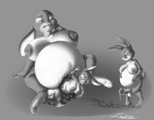 Judy's clones by zooshi