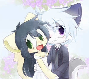 Just married! by clyndemoon