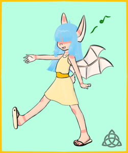 A little batty... by Mythterious